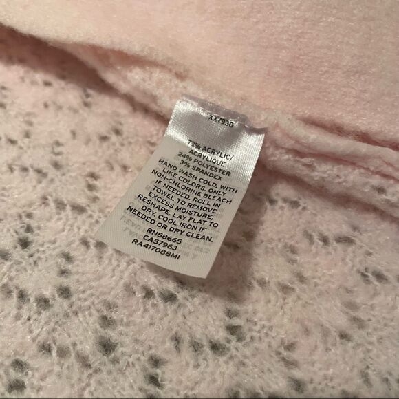 NWT Rachel Parcell Pointelle Cardigan - Picture 7 of 8